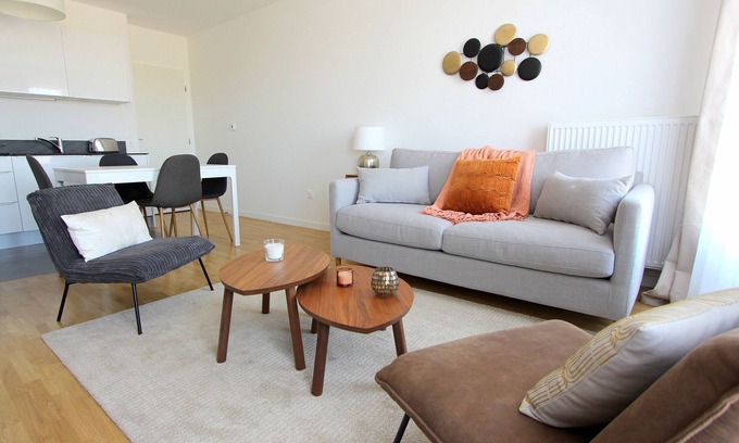 Chessy Wohnung | RIVER1 - Disneyland view - Apt 6 people in Chessy