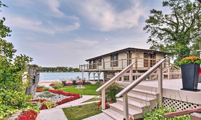 Algonac Haus | Riverfront Algonac Home w/ Shared Backyard!