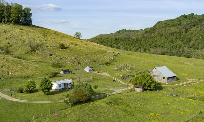 Mendota Haus | Riverfront Cattle Farm Home in the Mountains