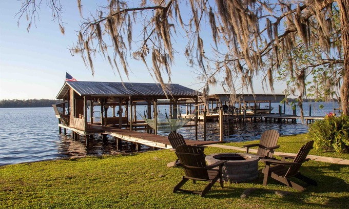 Crescent City Haus | Riverfront Retreat w/ Dock, Lifts & Sunset Views
