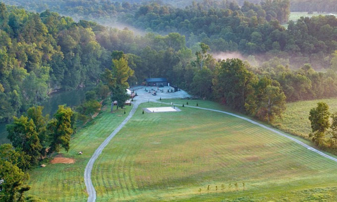 Waynesboro Resort | Riverside Glamping Geodome on Buffalo River - Romantic Getaway