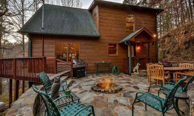 Ellijay Kabine | Riverview Hideaway - Riverviews, Hot Tub