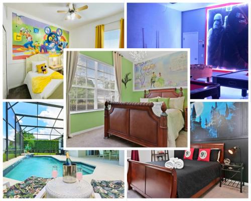 Ridgewood Lakes Villa | RL236BD Universal Kingdom 8 guests pool home