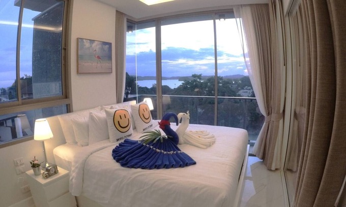 Ao Nang Wohnung | Schöner Meerblick, 1 Schlafzimmer, 300 m zu Fuß zum Strand von Ao Nang
