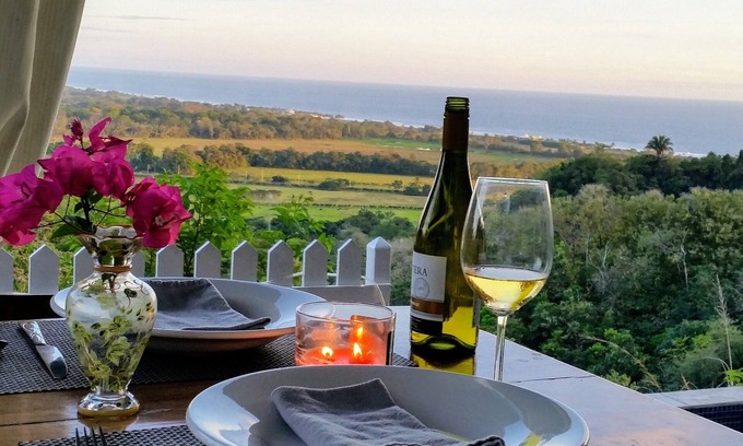 Playa Hermosa Haus | Romantisches privates Strandhaus - sauber, ruhig und sicher, wandern Sie 200 Morgen mit Wasserfällen