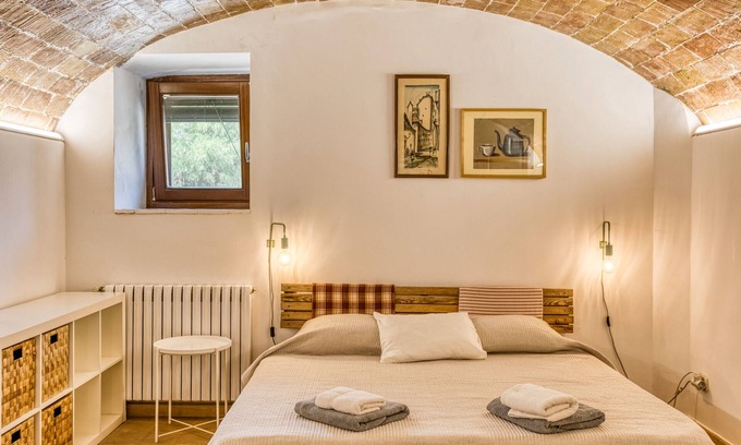 Borrassa Wohnung | Zimmer 'Marduix' mit Gemeinschaftspool, Gemeinschaftsterrasse und WLAN