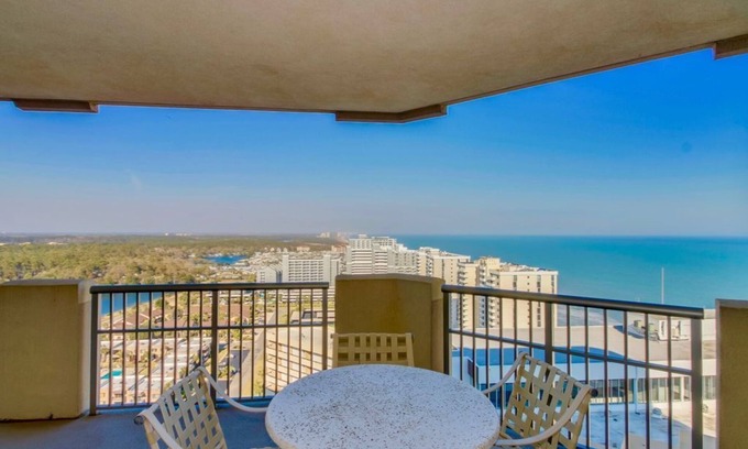 Arcadian Shores Eigentumswohnung | Erstaunliche Sonnenaufgangansichten vom 21. Stock: # 1 Gebuchte Eigentumswohnung in Myrtle Beach