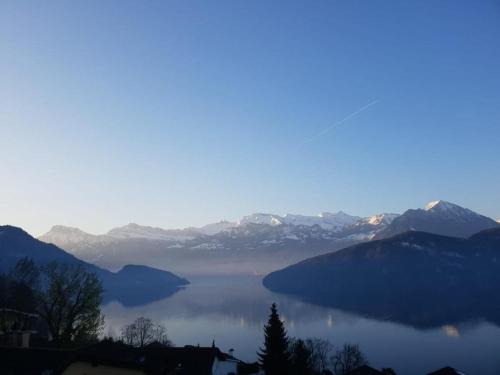 Weggis Wohnung | Ruhe-Oase mit traumhafter Sicht auf den Vierwaldstättersee