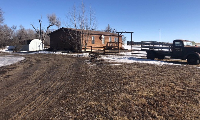 Haakon County Haus | Ländliches Philip-Haus mit Aussicht