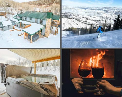 Silver Summit Haus | Rustic 5BR Escape with Private Hot Tub 25min to Park City