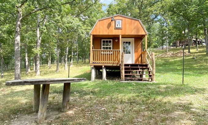Dixon Wohnung | Rustic cabin in the woods