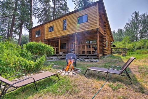 New Meadows Haus | Rustic Idaho Cabin Less Than 10 Mi to Payette Lake!
