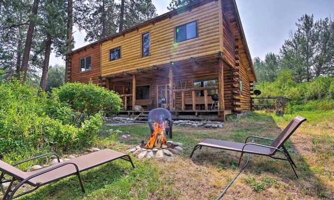 New Meadows Kabine | NEU! Rustikale Idaho-Kabine nahe Payette Nat'l Forest!