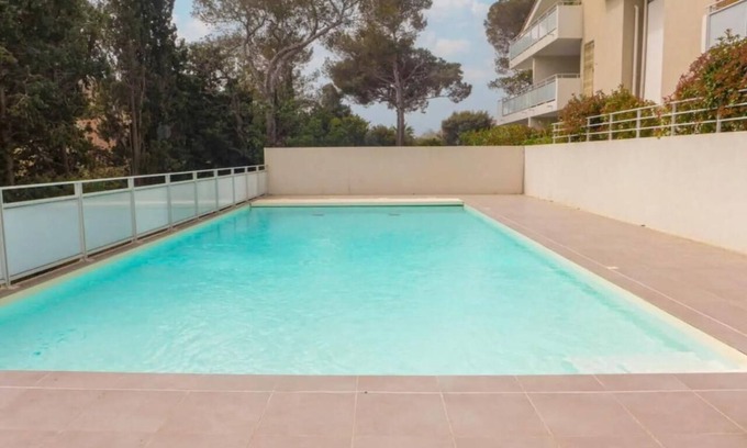 Saint-Aygulf Wohnung | SAINT-AYGULF Sea view, 4 pers air conditioning, swimming pool, near Calanques corailleurs