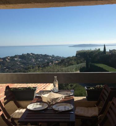 Guerrevieille Wohnung | Sainte Maxime Vue féerique piscine chauffée