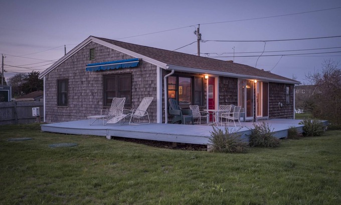 Little Compton Hütte | Sakonnet Point Hafenblick