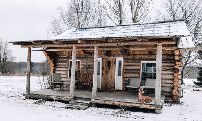 Kennerdell Kabine | Sandy Creek Cabin - Authentic Log Cabin