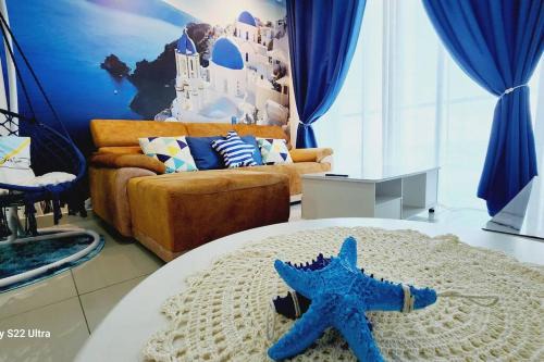 Shah Alam Wohnung | Santorini Holiday Resort Style Staycation 3 rooms