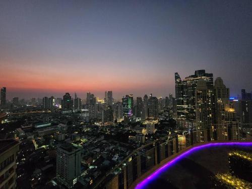Sathorn Wohnung | Sathorn prime Panorama City View rooftop bar