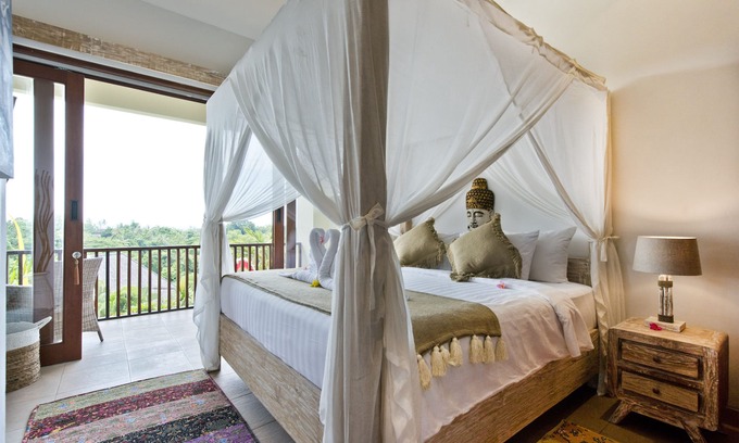 Tegal Mengkeb Haus | Sawah View Villa A1 / 2 Schlafzimmer