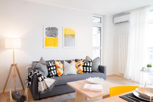 Iskar Wohnung | Scandinavian Airy APT in Business Area & Airport