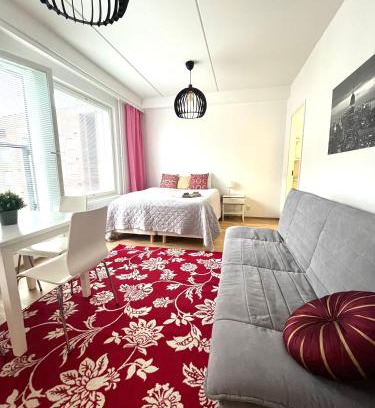 Tikkurila Wohnung | Scandinavian Studio Great Location