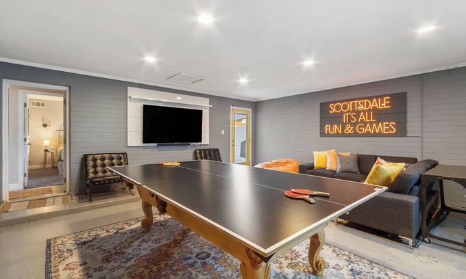 Park Scottsdale Four Haus | Scottsdale Serenity | Private Pool, Game Room & Stylish Retreat