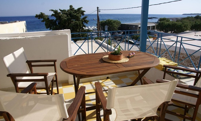 Koutsounari Hütte | MONOPETRA (40 m vom Meer)