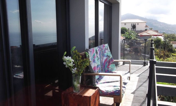Estreito da Calheta Haus | Meerblick Ferienhaus