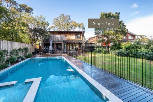 Somers Haus | Seasom with pool and spa in beautiful Somers
