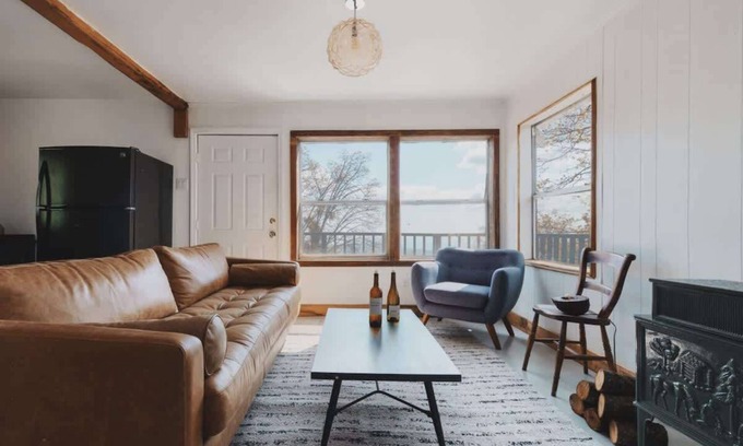 Dunlap Kabine | Secluded rustic 2-bedroom cabin on nature retreat