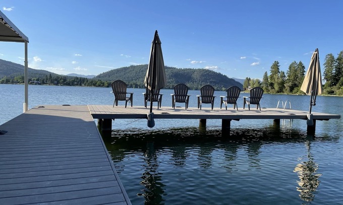 Sagle Haus | Secluded Waterfront House on Pend Oreille