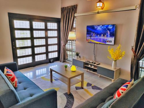 Kampung Sungai Nibong Haus | Semi-Detached, Up to 24 Pax, 3200sqft, 4 Bedrooms, 3 Bathrooms, 4 Car Parks by Star Home