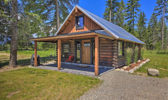 Bonners Ferry Kabine | Serene Kootenai Cabin - 3 Mi to Dtwn & River!