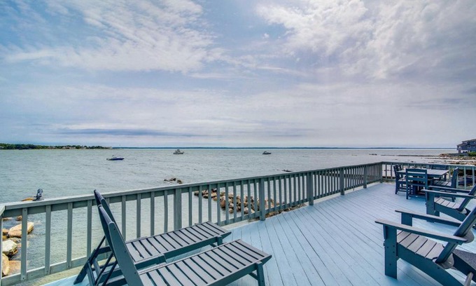 Mattapoisett Haus | Serene Mattapoisett Home with Private Beach Access!