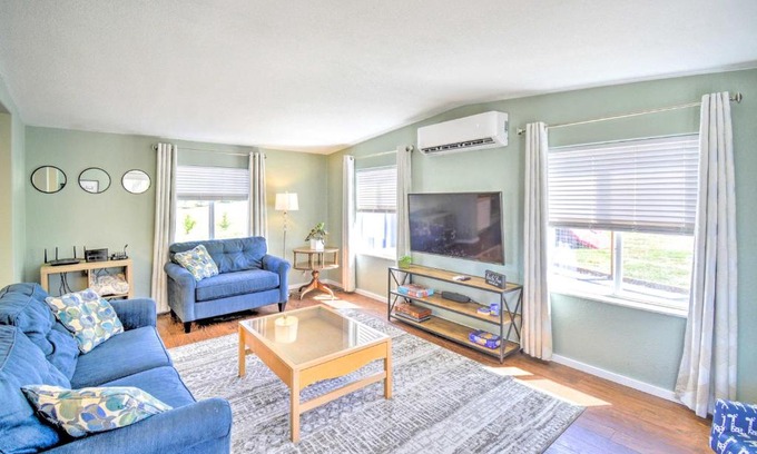 Sequim Haus | Serene Sequim Retreat with Deck Pets Welcome!