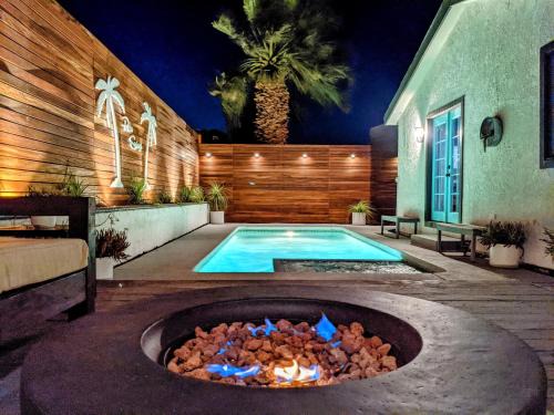 Palm Springs Haus | Serenity Now - Home with Pool, Spa, and Outdoor Shower