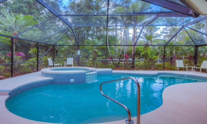 Jupiter Farms Haus | SHADEYA HEATED POOL / SPA-SCHNELLE WIFI-PET FREUNDLICH-MIN. BEACH & ROGER DEAN-W / D