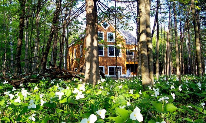 Harbor Springs Haus | DAS GANZE JAHR GEÖFFNET! Waterfront! BLICK AUF MICH SEE! Spielzimmer! SONNENUNTERGÄNGE!