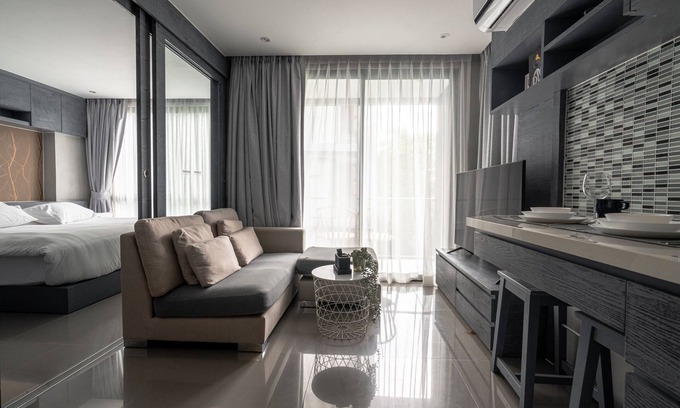 Kamala Wohnung | Sleek 1BR Oasis at 5★ Citygate Kamala B201