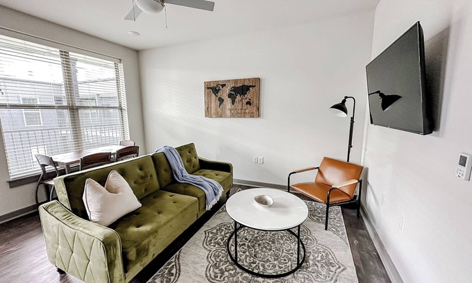 North Little Rock Wohnung | Sleepover: Ideal 1BD/1BA + Gym - Little Rock