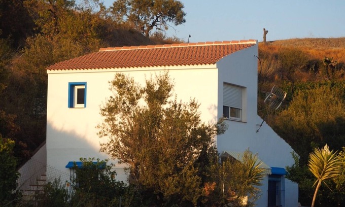 Velez-Malaga Haus | Ferienhaus mit Pool im Olivenhain mit Meerblick