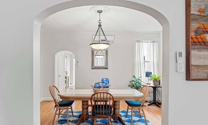 Eckington Haus | Sojourn Classic DC Rowhouse with Parking
