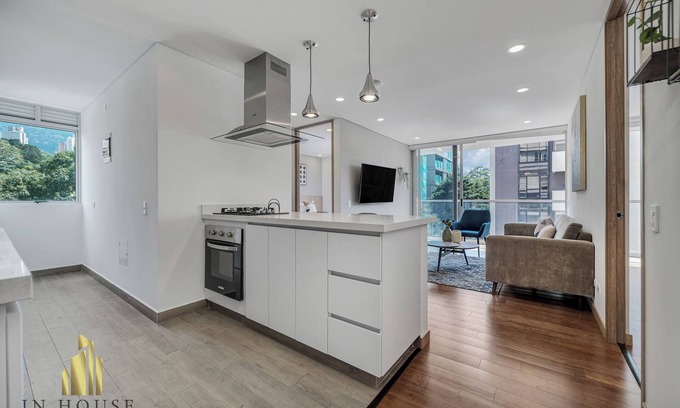 El Castillo Wohnung | Sophisticated Apt with AC & gym - Campestre 704