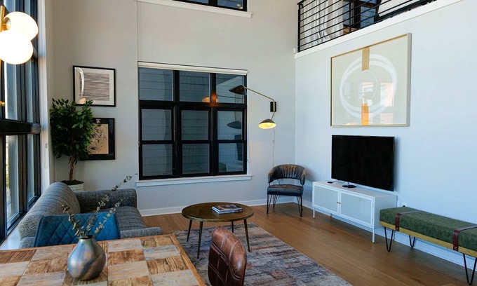 Old City Wohnung | Sosuite 1BR Apt w W D Shared Roofdeck