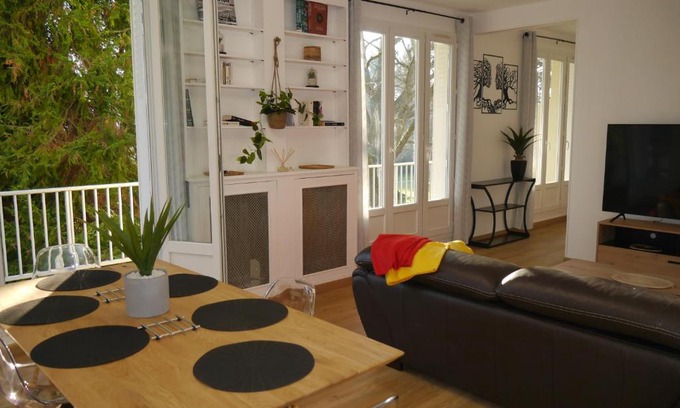 Orsay Wohnung | Spacieux F5 au parc arboré