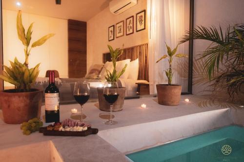 Tulum Wohnung | Spacious 2BR apt · Wide balcony w/tub & Yoga deck