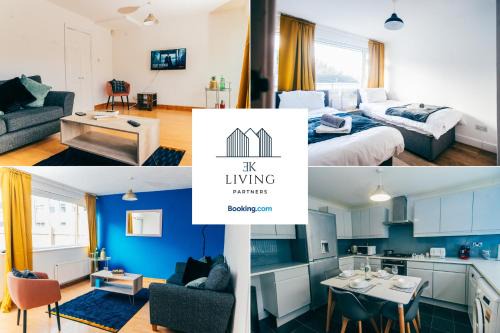 Penarth Haus | Spacious 3 Bedroom House - Sleeps 5 - Free Parking - By EKLIVING LUXE Short Lets & Serviced Accommodation