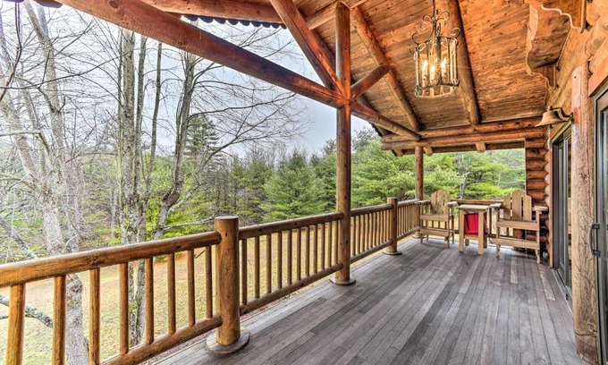 Middle Grove Haus | Spacious Cabin with Decks Near Saratoga Springs