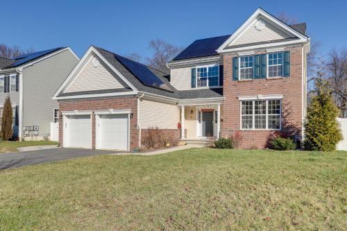 Ewing Haus | Spacious Ewing Township Home Home Gym and Deck!